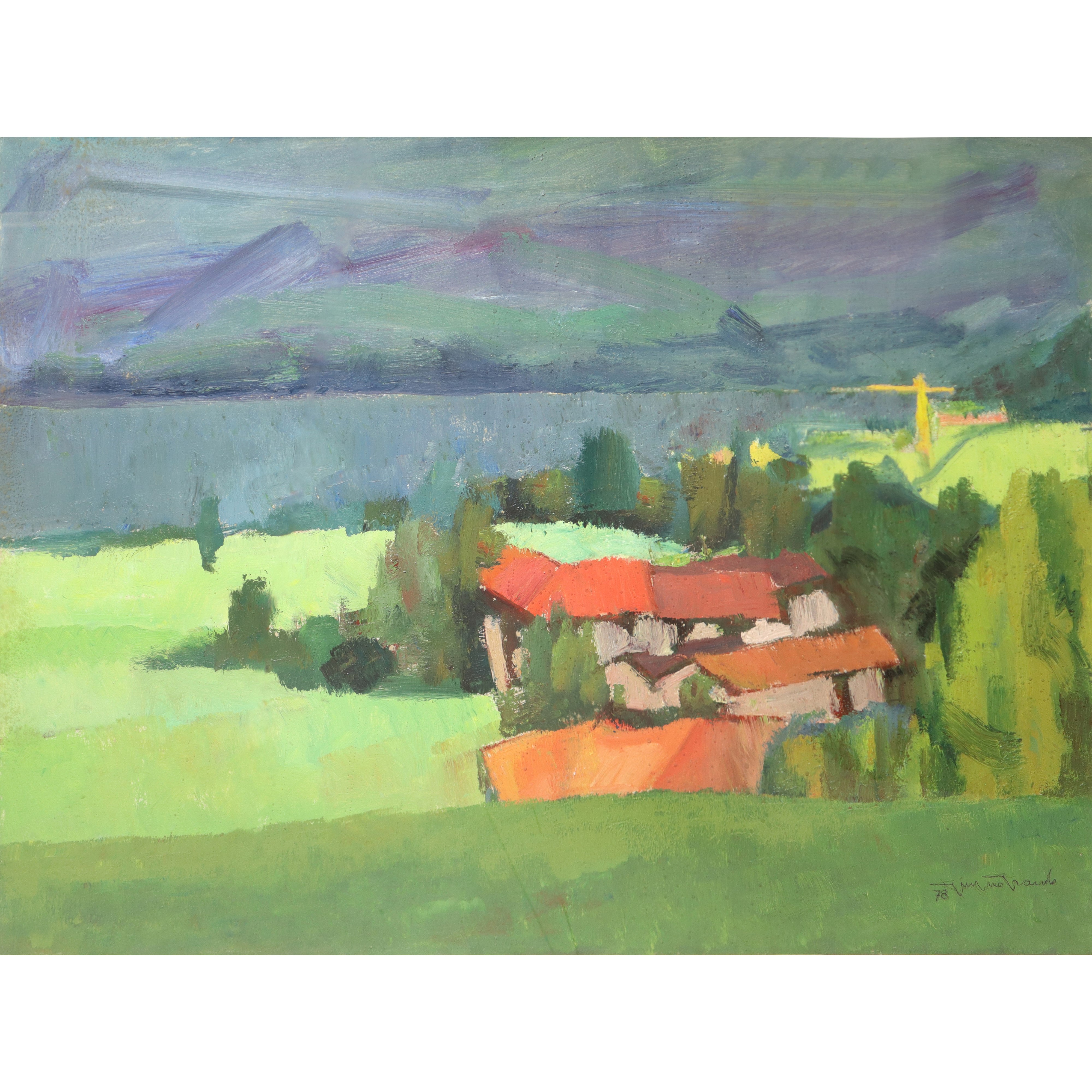Paesaggio con Casa
