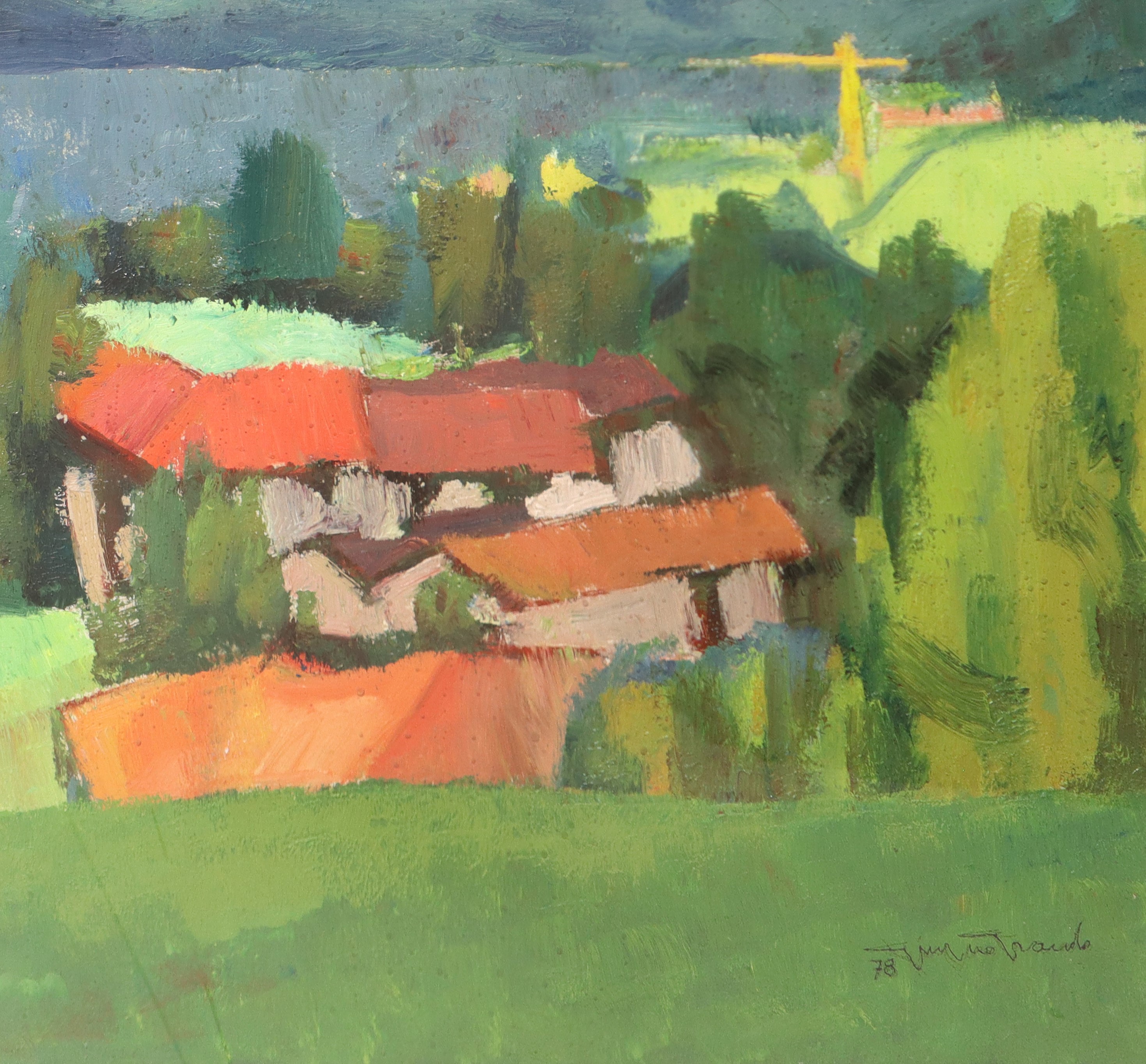Paesaggio con Casa
