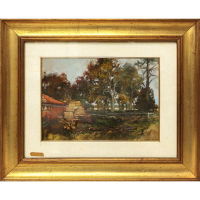 Autunno vicino Dedham Sufford