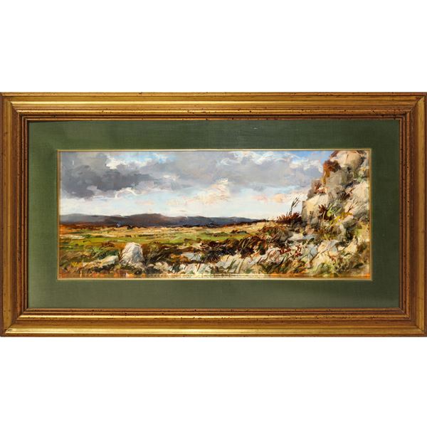 Bruno Guaitamacchi - Sicilia, paesaggio a Fontane Bianche