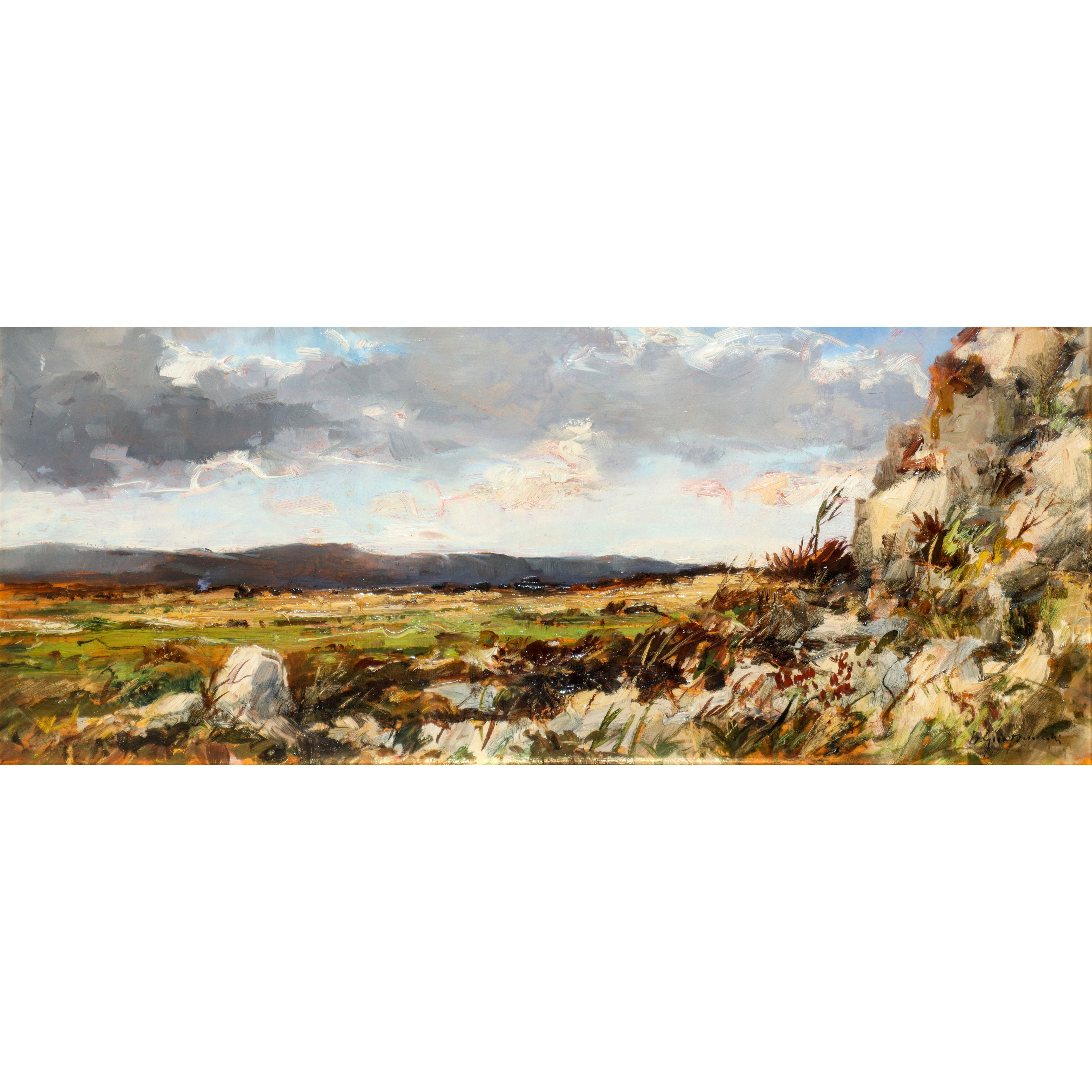 Bruno Guaitamacchi - Sicilia, Paesaggio a Fontane Bianche