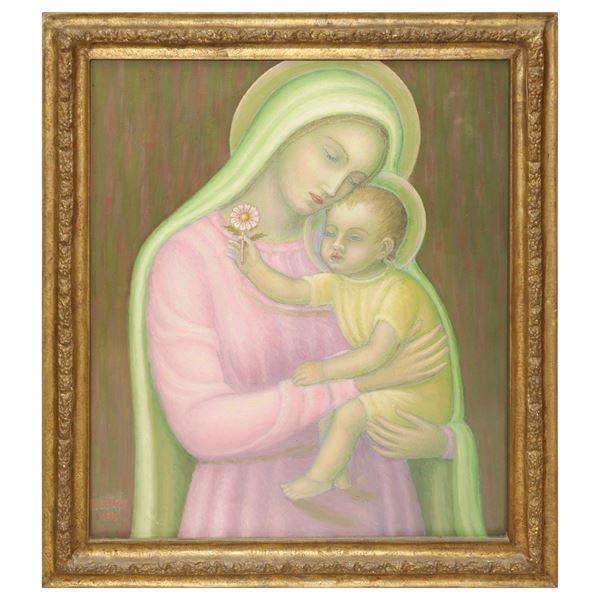 Salvatore  Cascone - Madonna con Bambino
