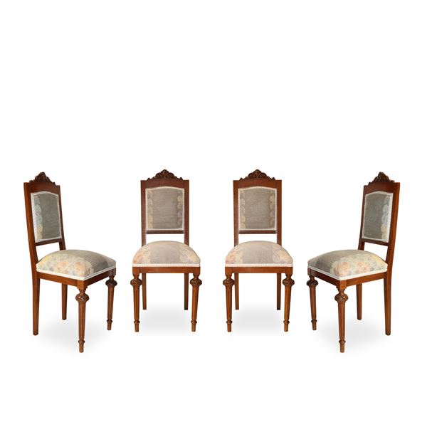 No. 4 Chairs with cyma backrest
