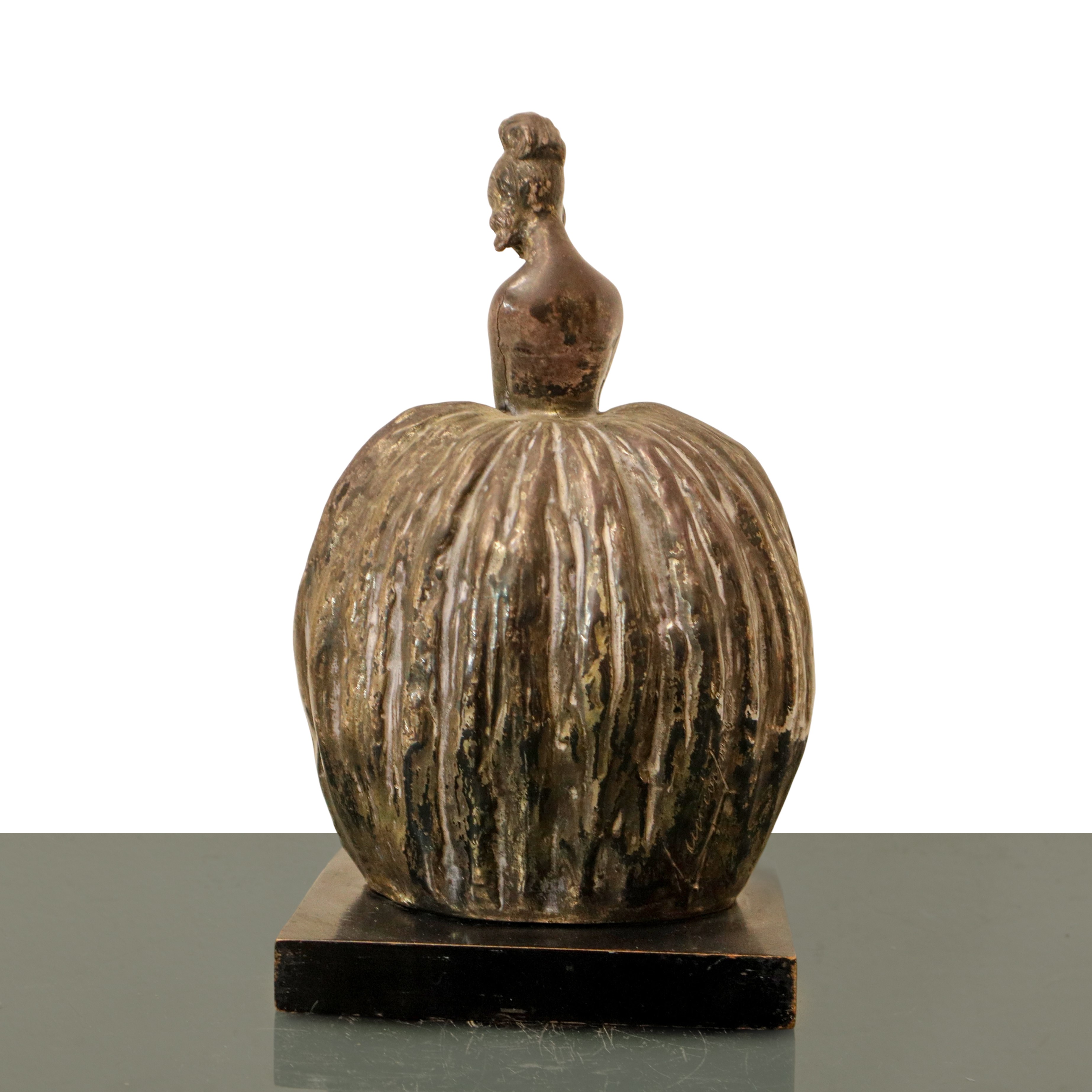 Guido Cacciapuoti - Dama con Mazzo di Rose