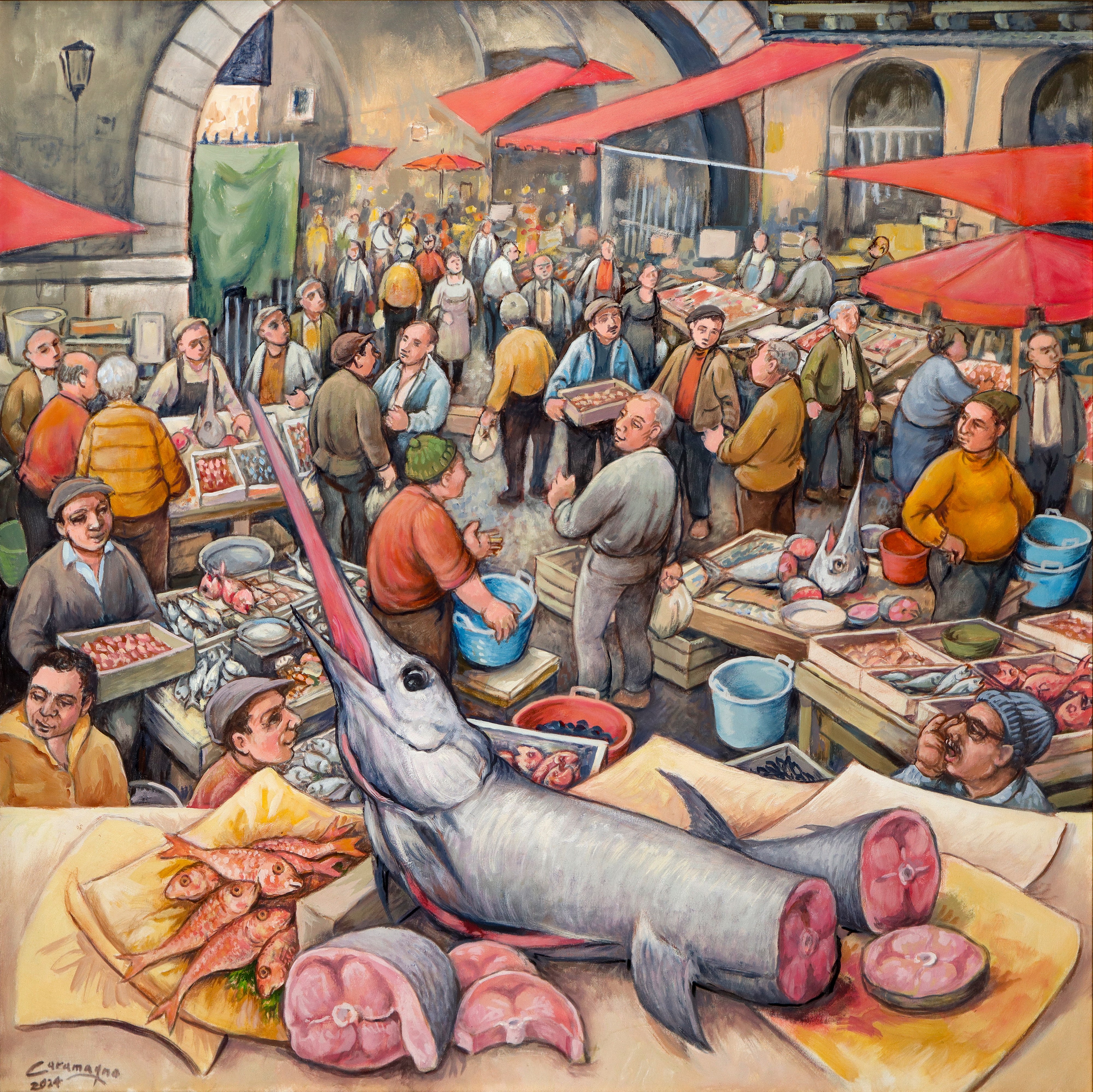 Salvo Caramagno - La Piscaria di Catania