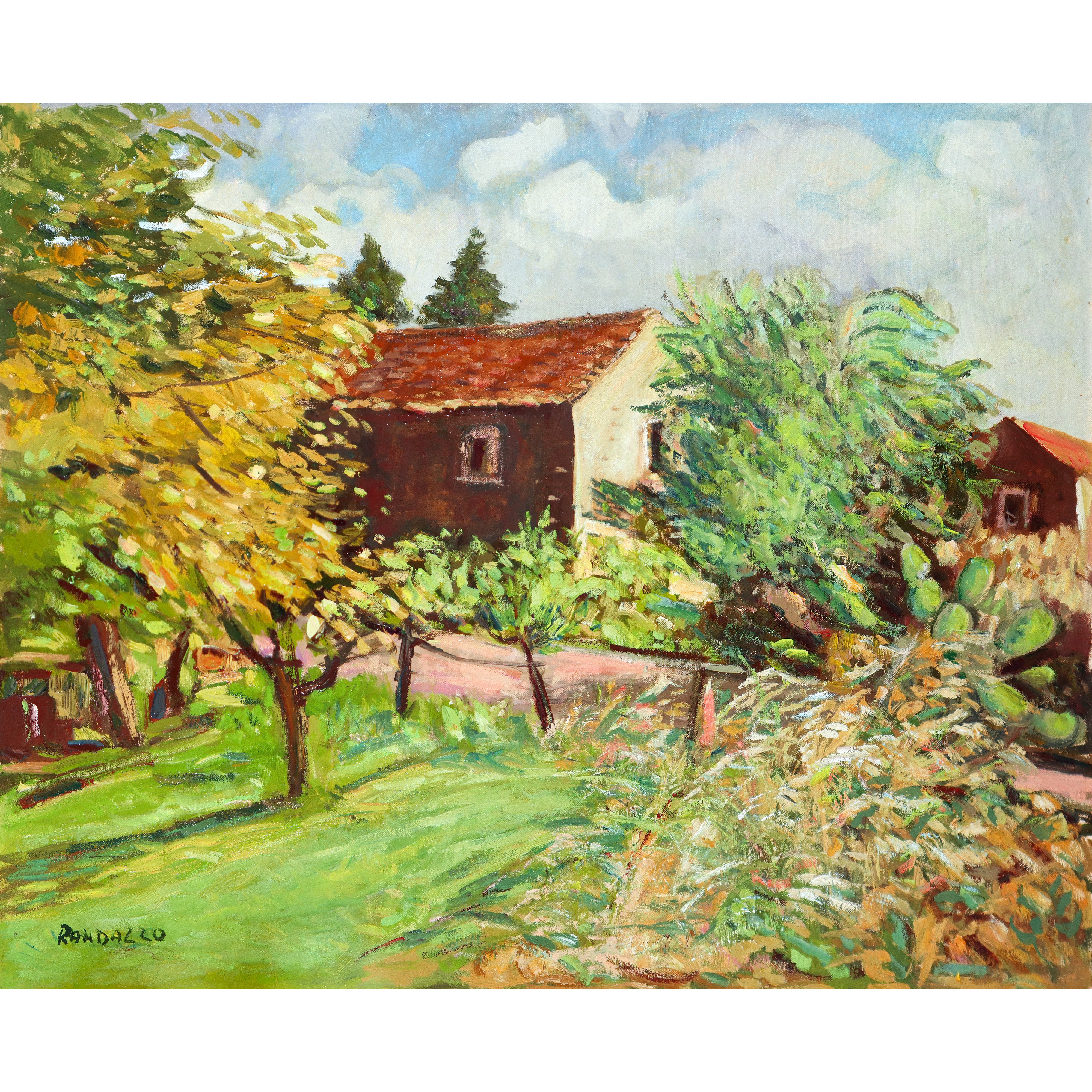 Giuseppe Randazzo - Paesaggio Siciliano di Campagna