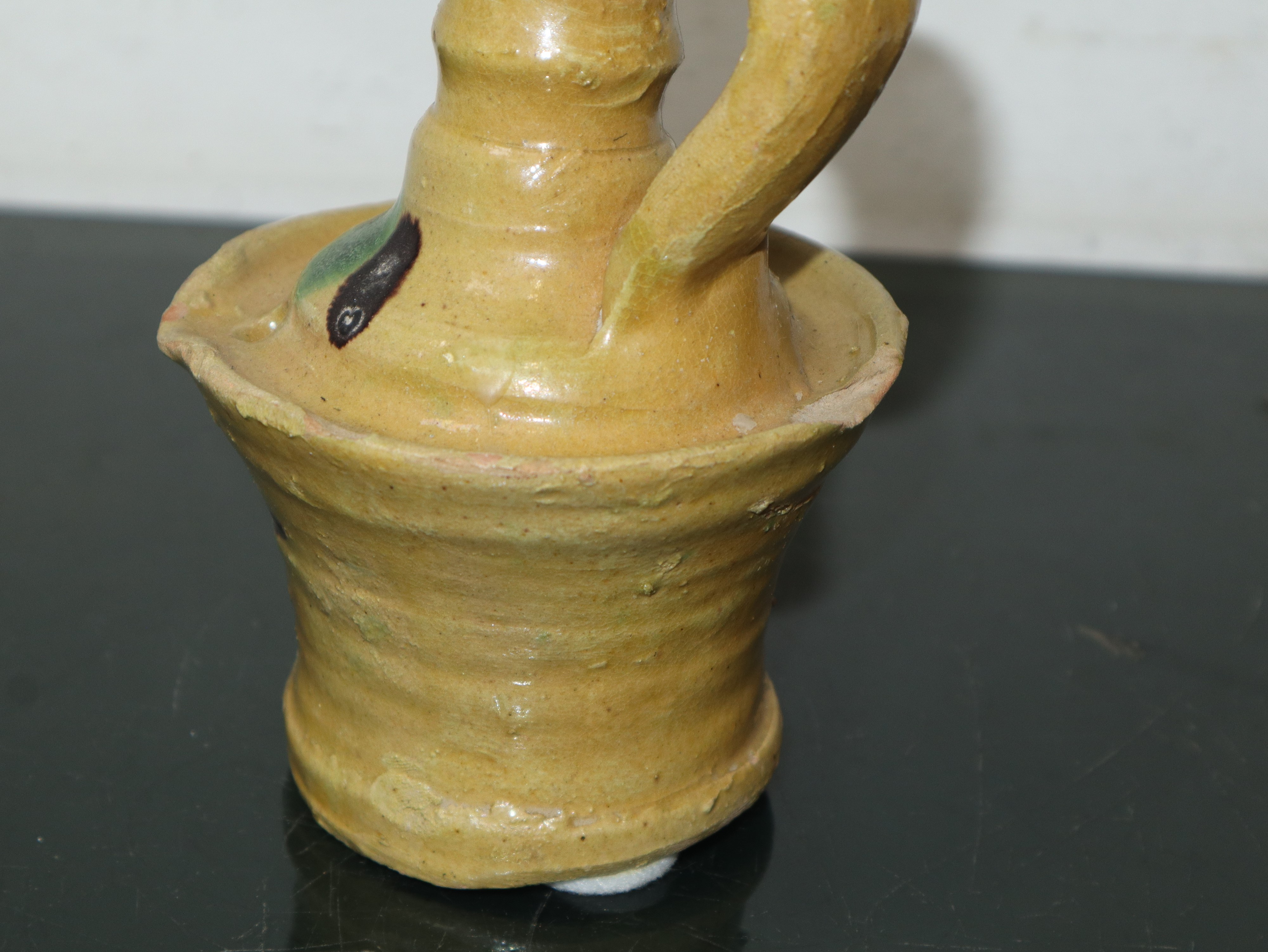 Lumiera in Maiolica di Caltagirone con Disegni Policromi