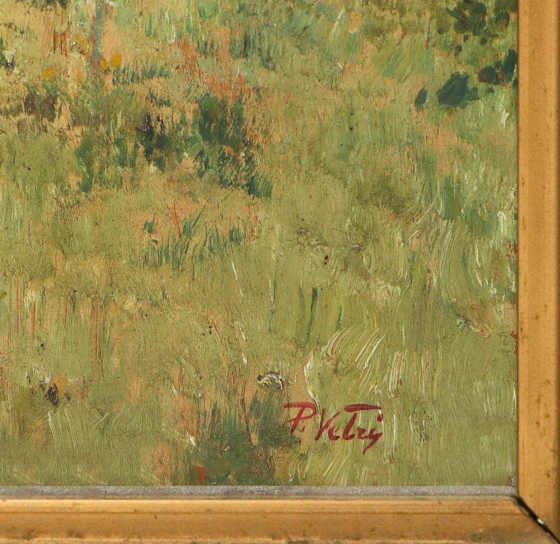 Paolo Vetri - Paesaggio con Alberi