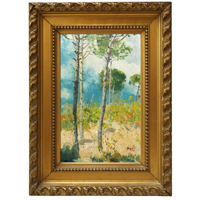 Paesaggio con Alberi