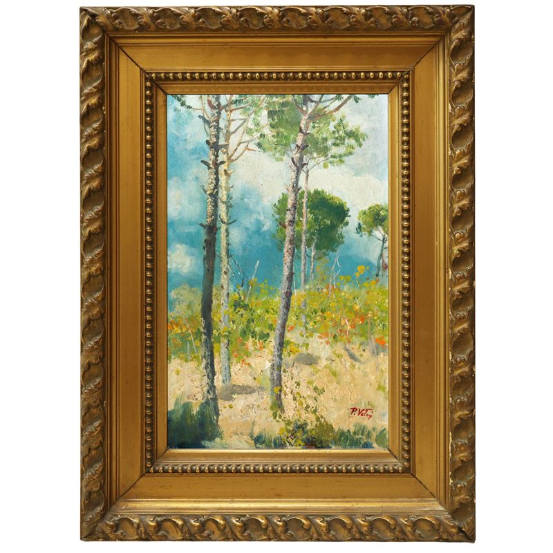 Paolo Vetri - Paesaggio con Alberi
