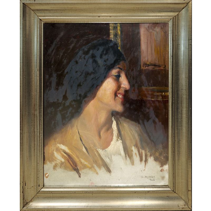 Beppe Assenza - Donna di Profilo