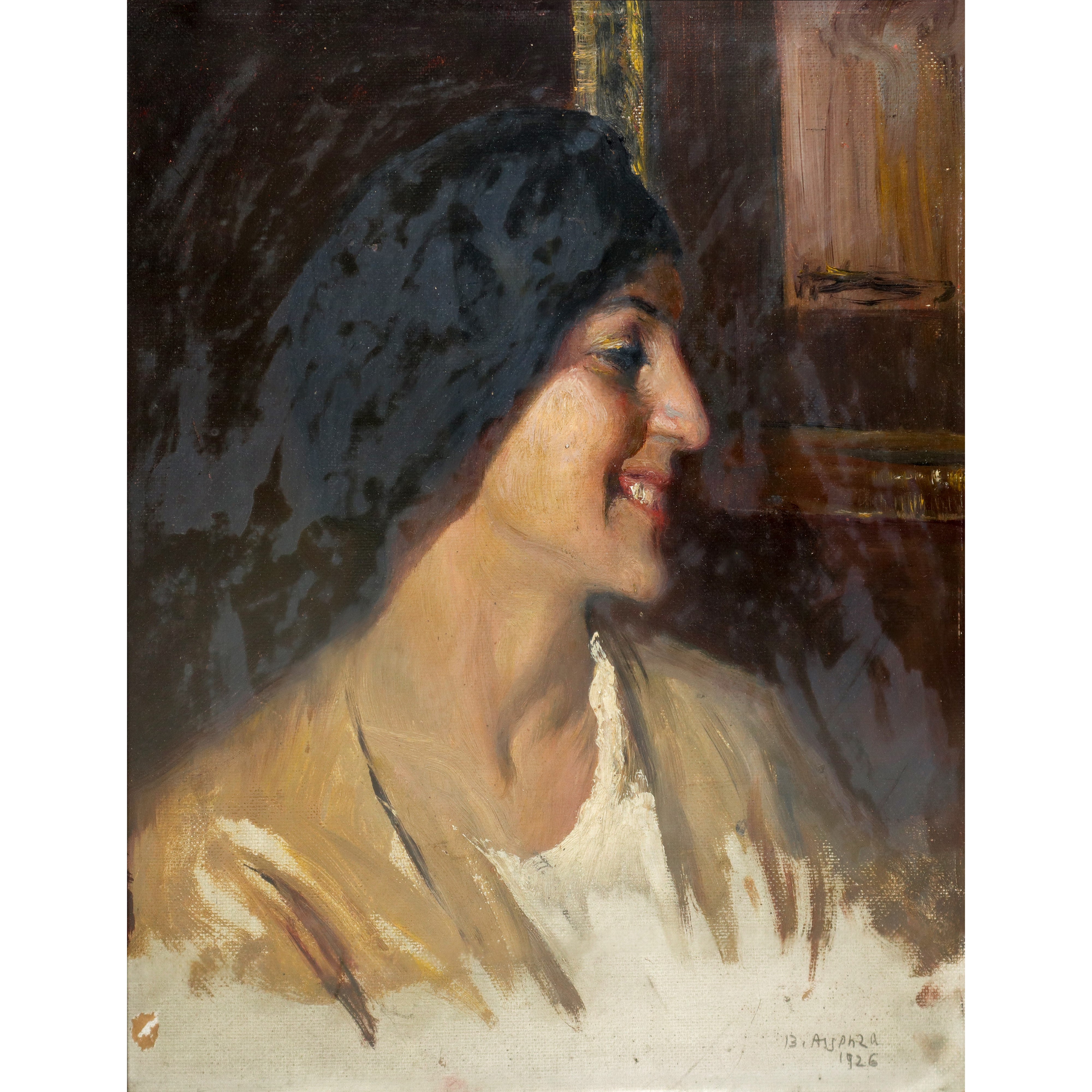 Beppe Assenza - Donna di Profilo