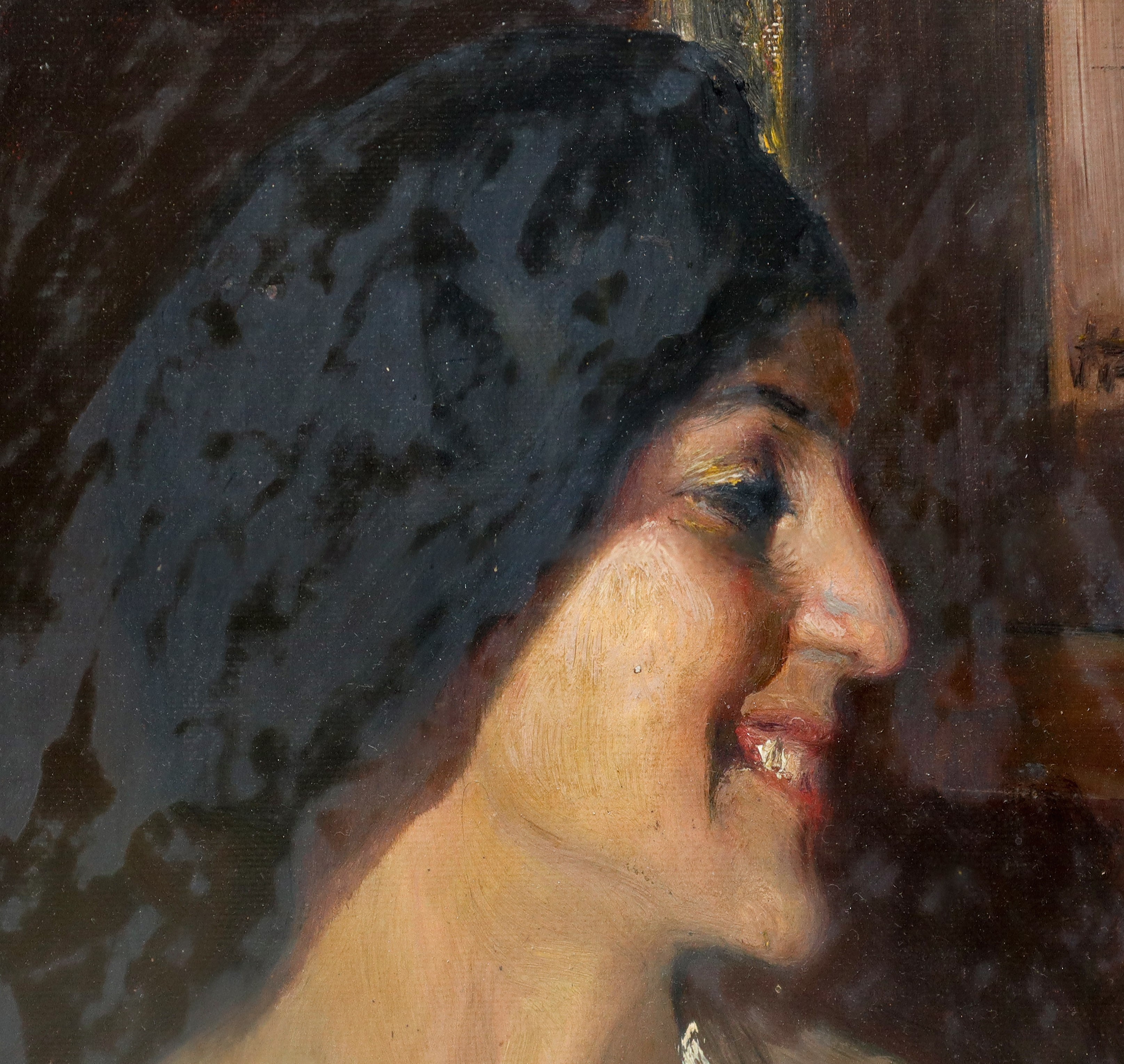 Beppe Assenza - Donna di Profilo