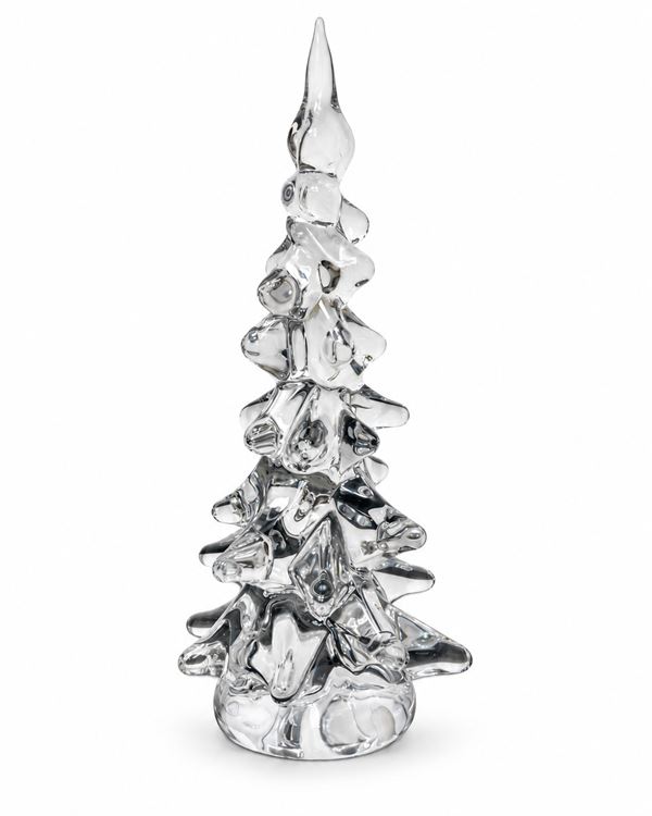Daum France - Albero di Natale in cristallo trasparente