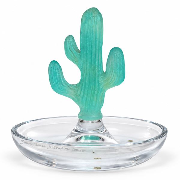 Joseph Hilton McConnico per Daum France - Svuotatasche Cactus in cristallo
