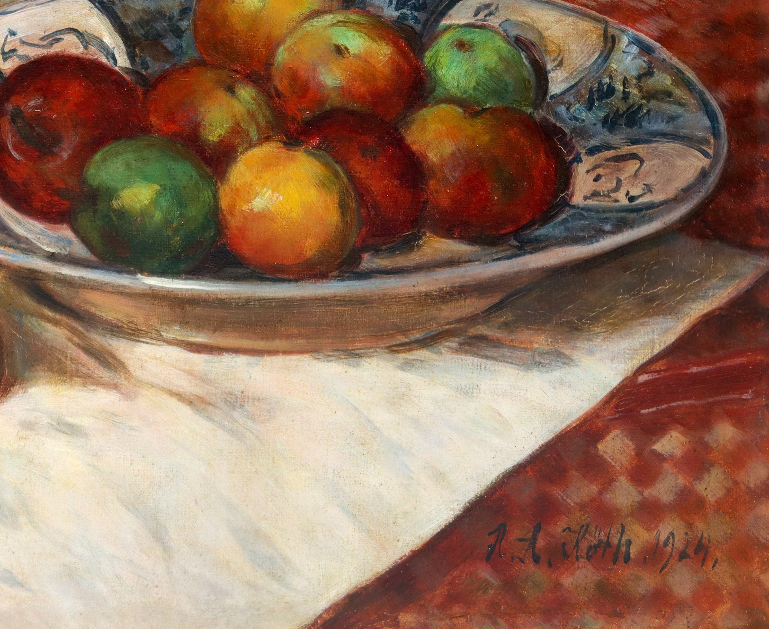 Andreas Roth - Natura Morta di Frutta con Vaso