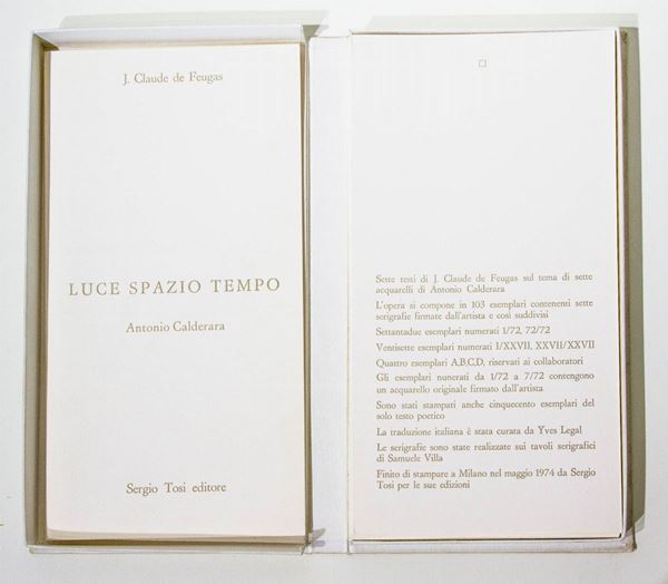 Antonio Calderara - “Luce spazio tempo”