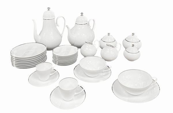 Rosenthal Studio-linie, Germany, coffee service with coffee and tea set, 2 milk bowls and 3 sugar bowls.