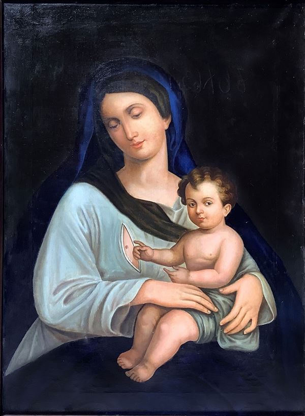 Madonna del latte con bambino