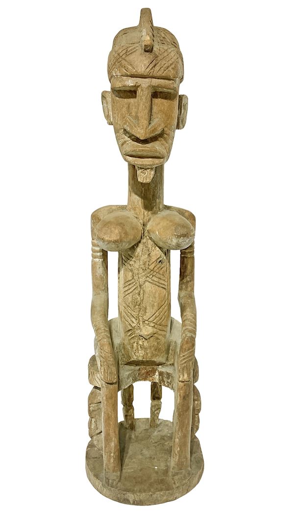 Statue Dogon, Mali, late twentieth century. H 66 cm