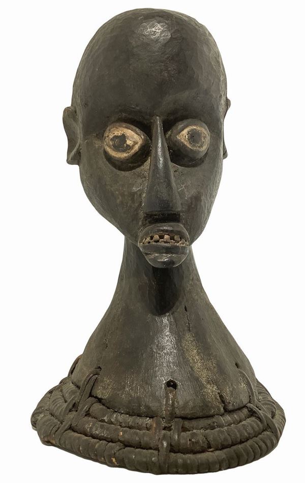 Eyagham-Head Ekoi, Nigeria, early twentieth century. H 36 cm
