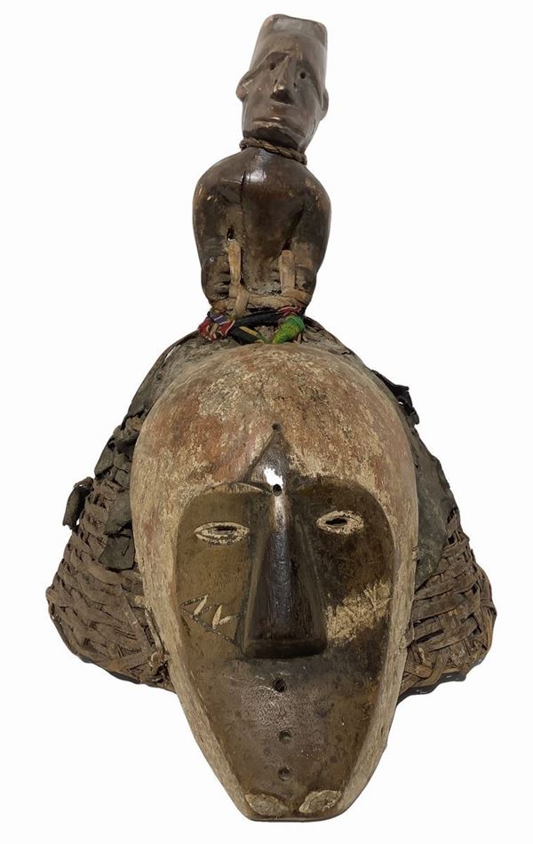 Eyagham-Head Ekoi, Nigeria, early twentieth century. H 41 cm