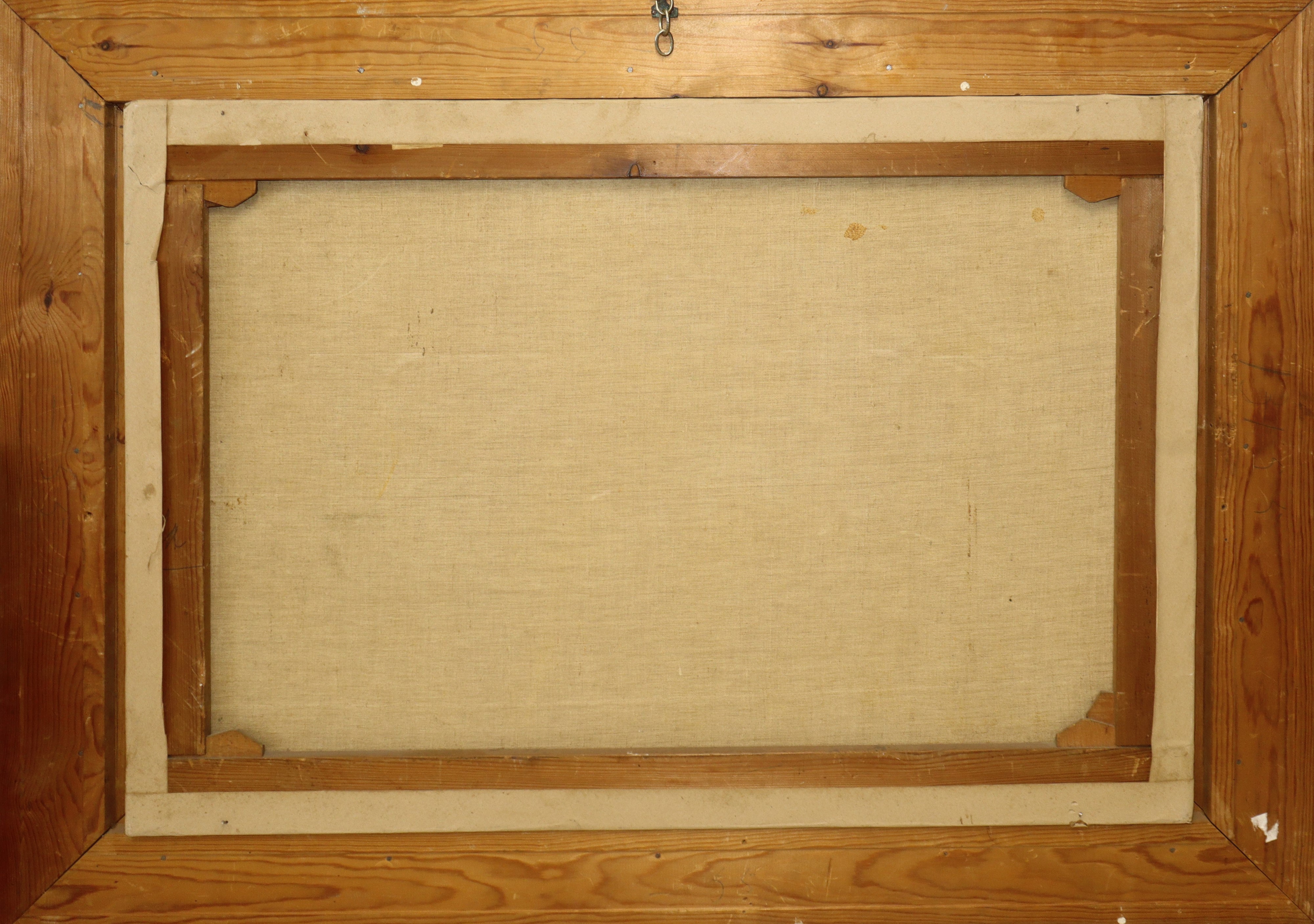 Scena pastorale con personaggi ed armenti