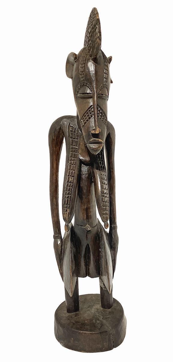 Senufo statue, late twentieth century, Ivory Coast. H 65 cm