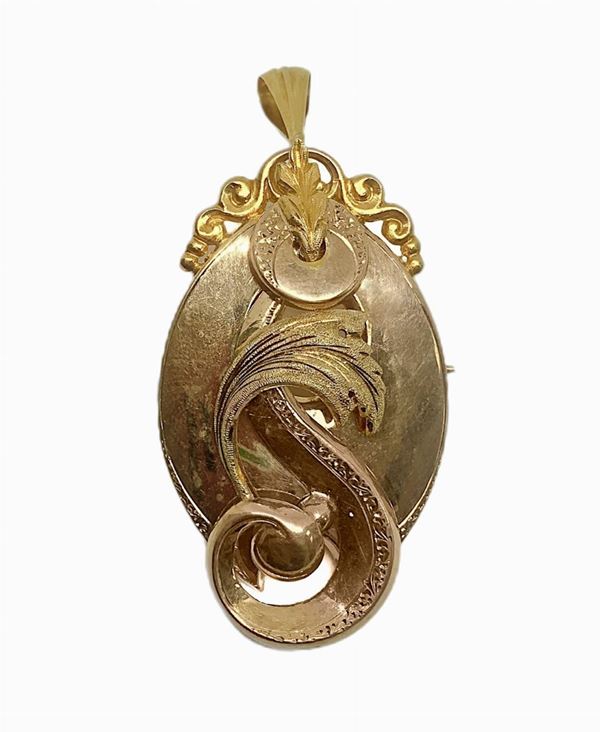 Brooch / pendant Bourbon