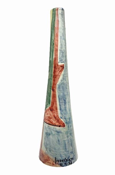 Vaso in Maiolica