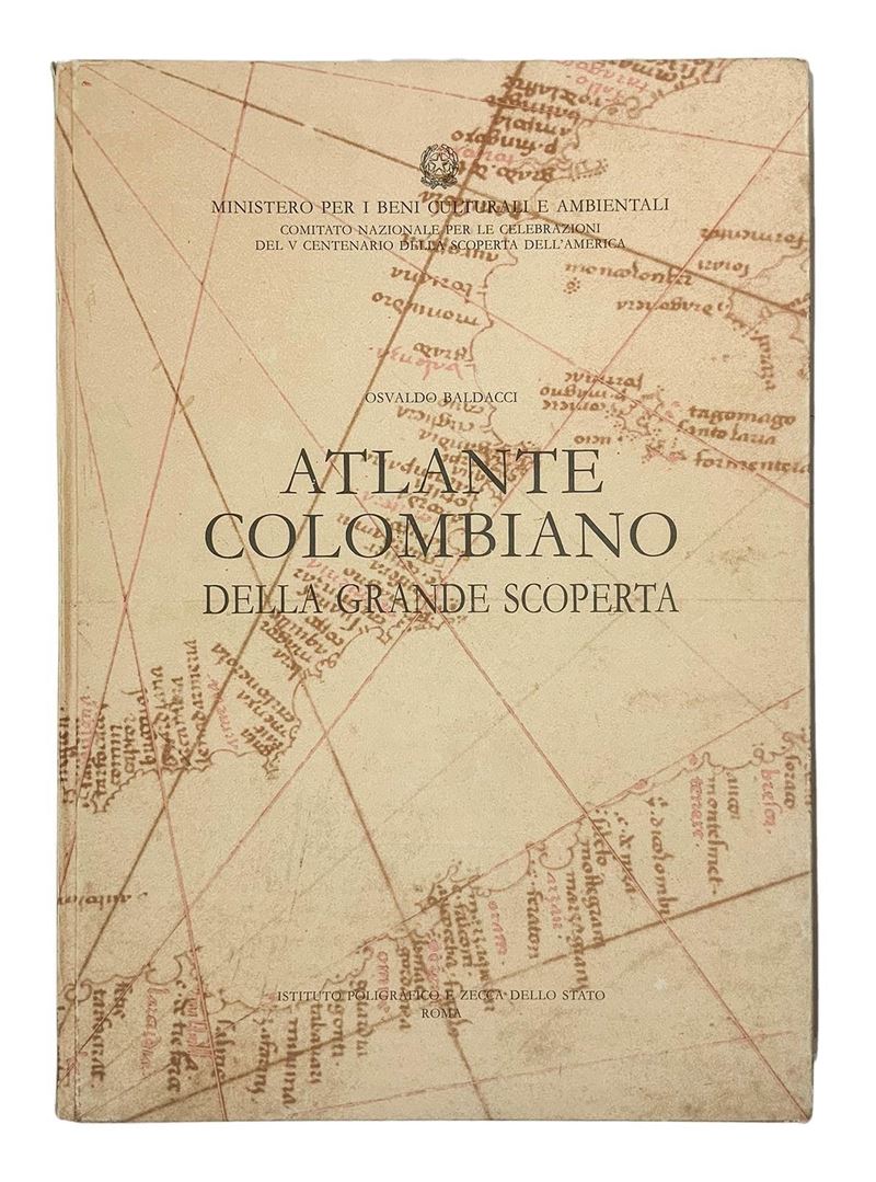 Atlante Colombiano della Grande Scoperta, di Osvaldo Baldacci