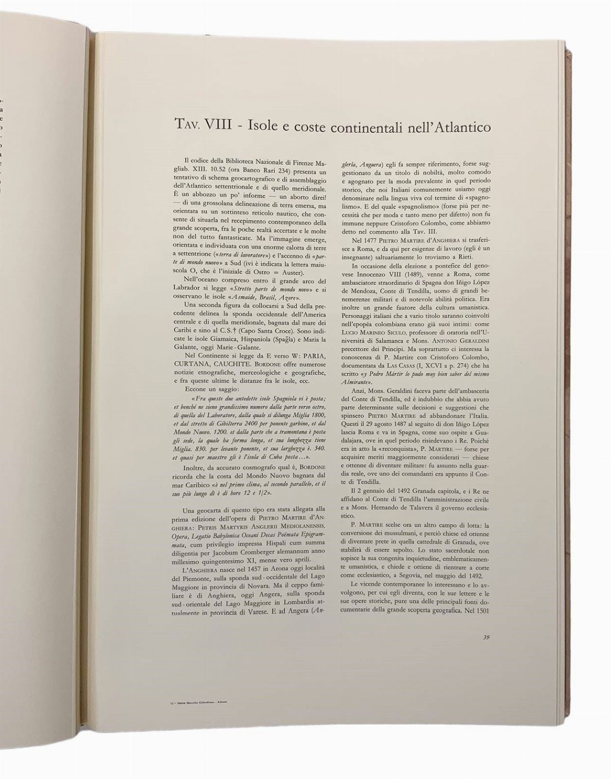 Atlante Colombiano della Grande Scoperta, di Osvaldo Baldacci