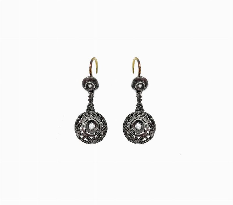 Orecchini in Argento e Oro