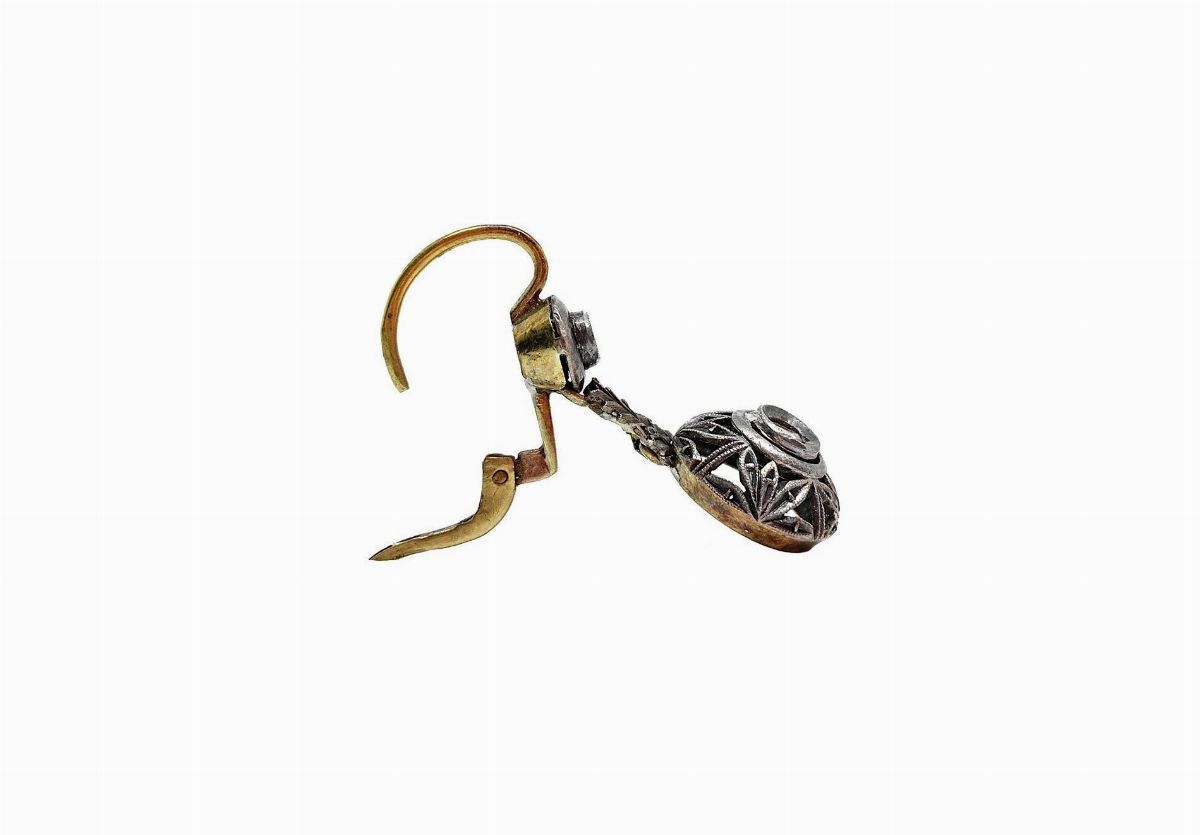Orecchini in Argento e Oro