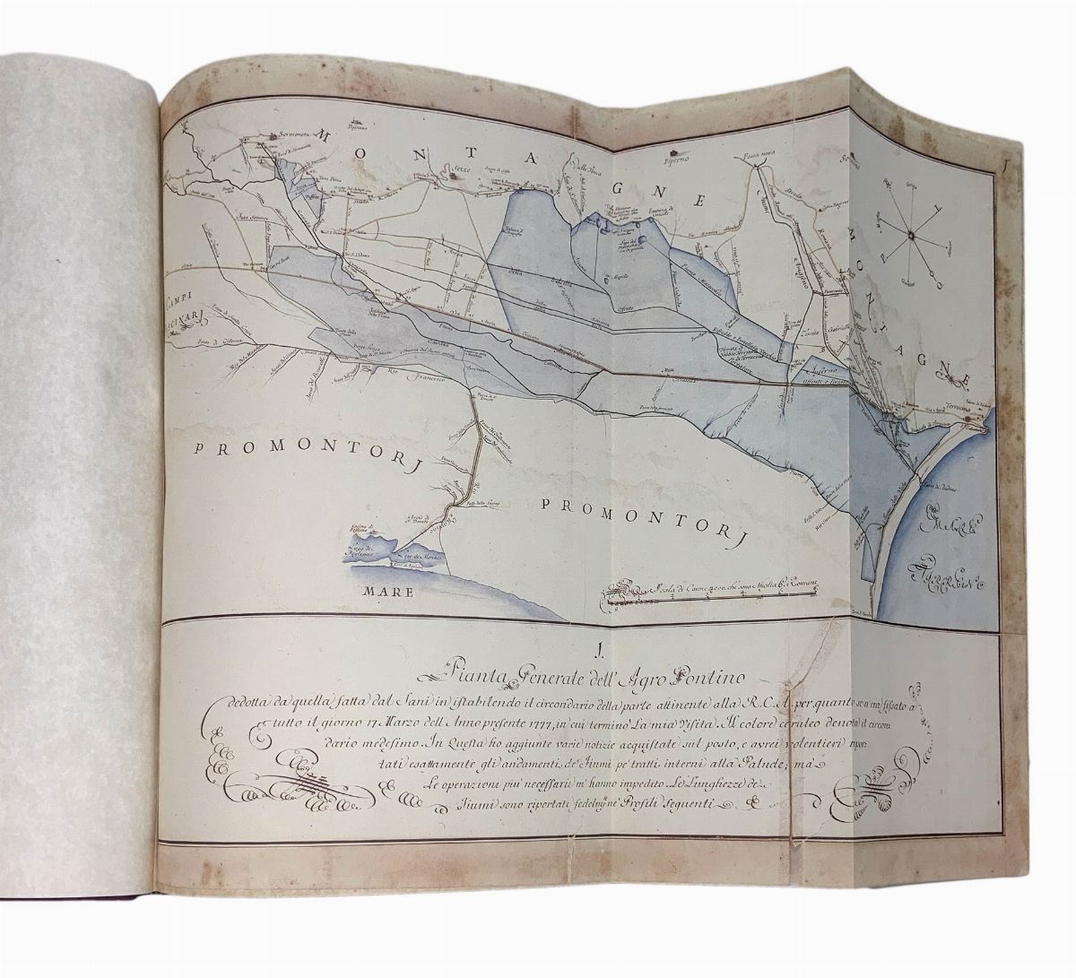 Relazione e Voto dell’ingegnere Gaetano Rappini sopra il disseccamento delle Paludi Pontine alla ...