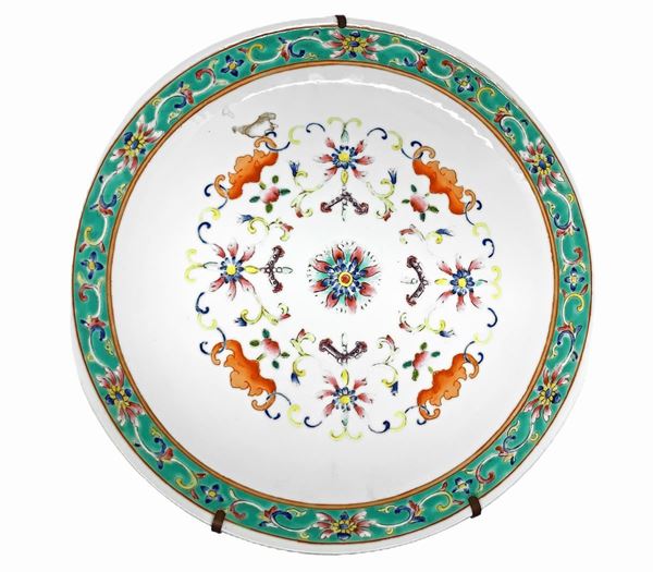 Chinese plate porcelain, China, Daoguang, 1820-1850. Diameter 20.5 cm