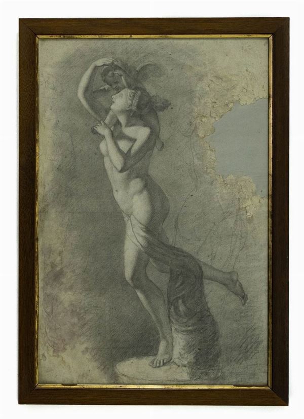 Fragment depicting Venus and Cupid