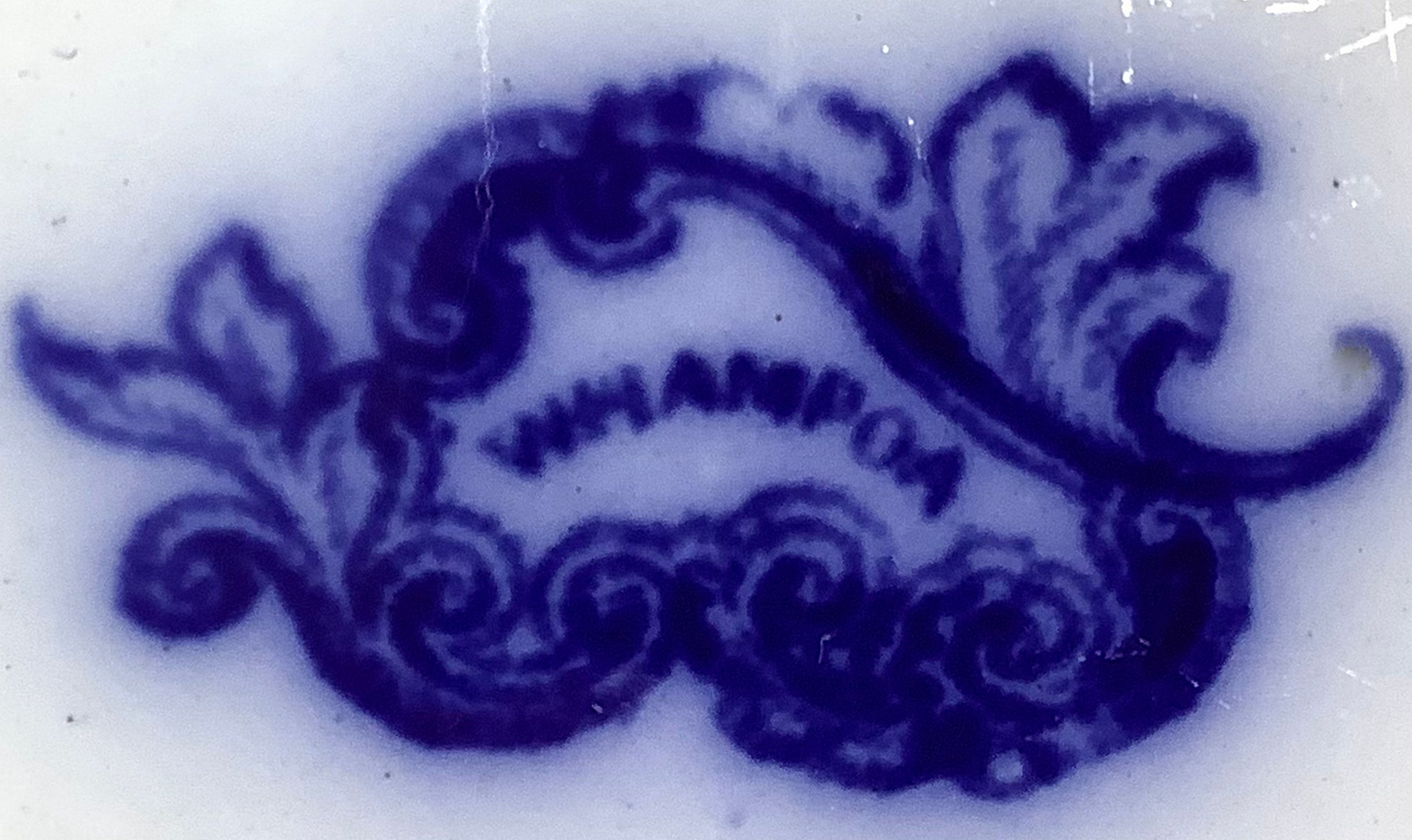 Whampoa - Sette Piattini in Porcellana da Muro
