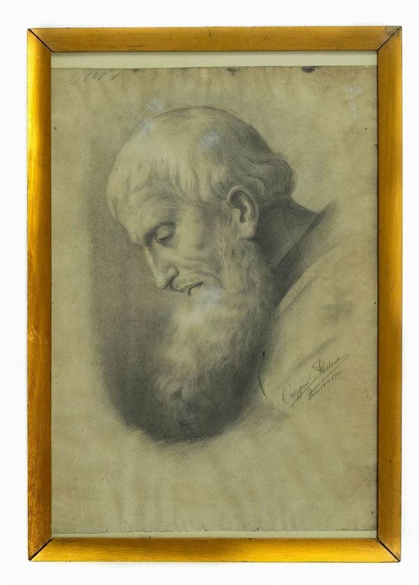 Pierina Cazzani - Friar with beard