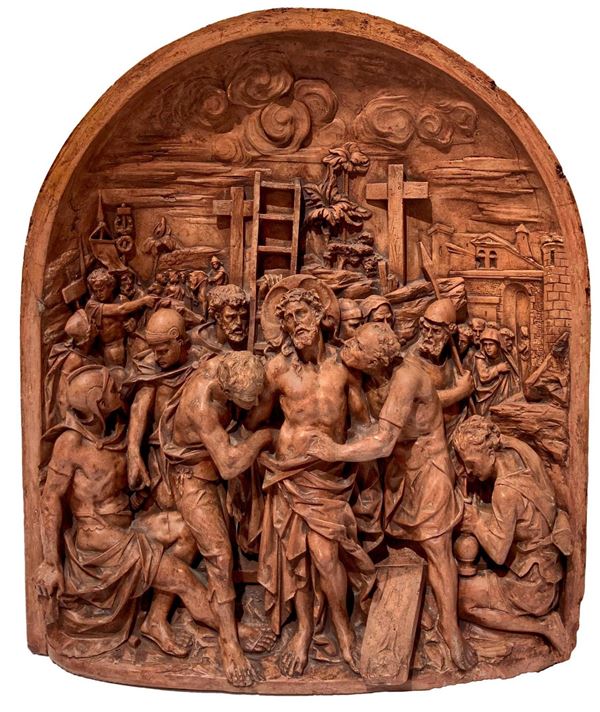 Antonio Begarelli - Cristo spogliato delle vesti 