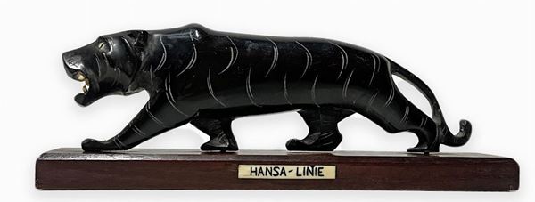 Hansa tiger sculpture
