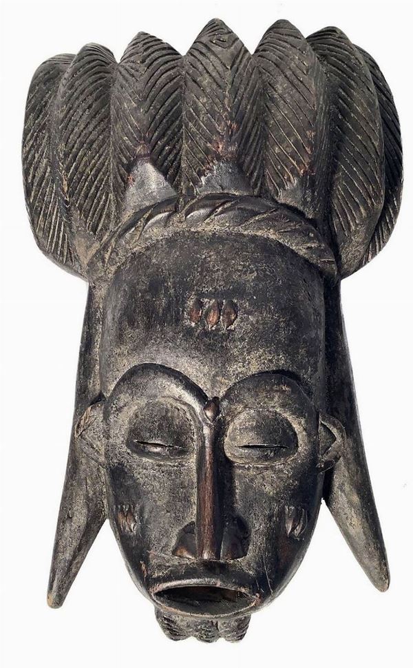 Maschera africana. 