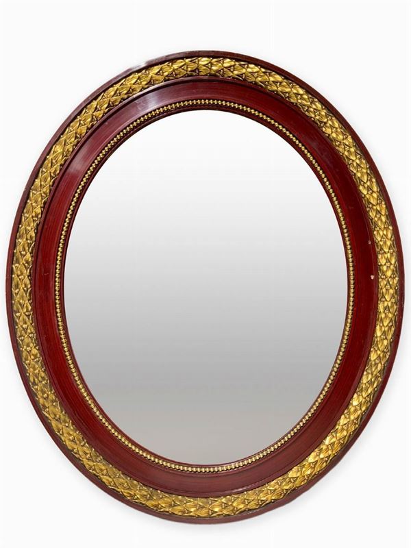 Oval mirror