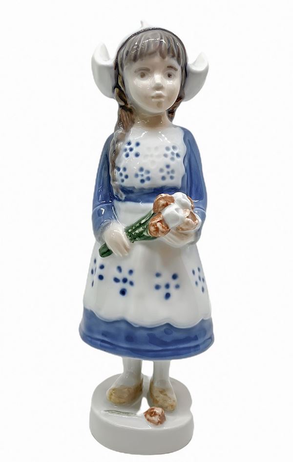 Copenaghen - Porcelain statue depicting Anneke 