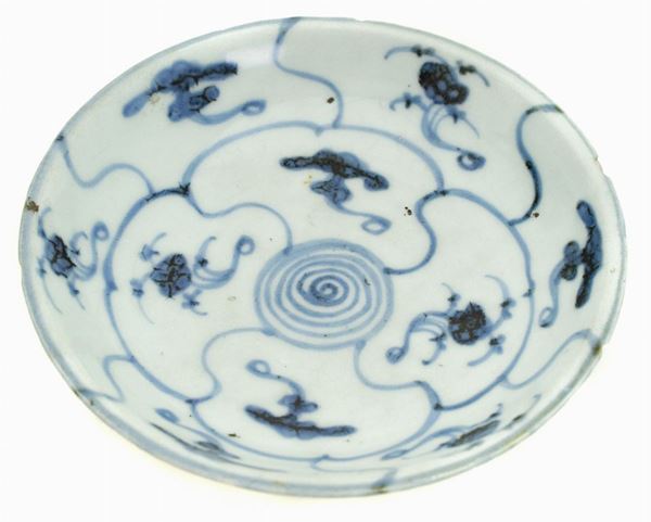 Piattino, Cina, XIX Secolo. Cm 15