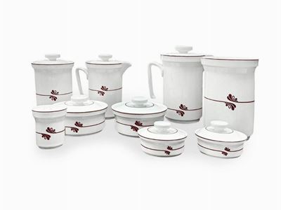 Set da Cucina in Porcellana Irabia