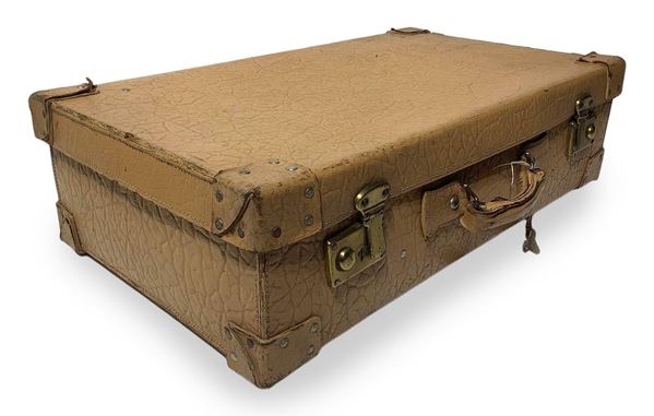 Hard vintage suitcase