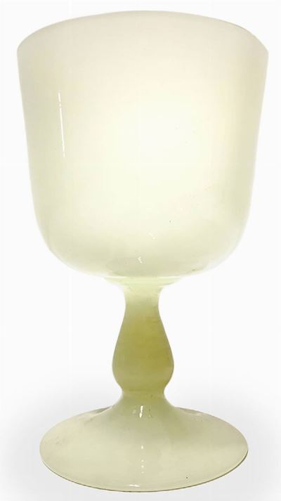 Calice in Opaline Color Verde Acqua