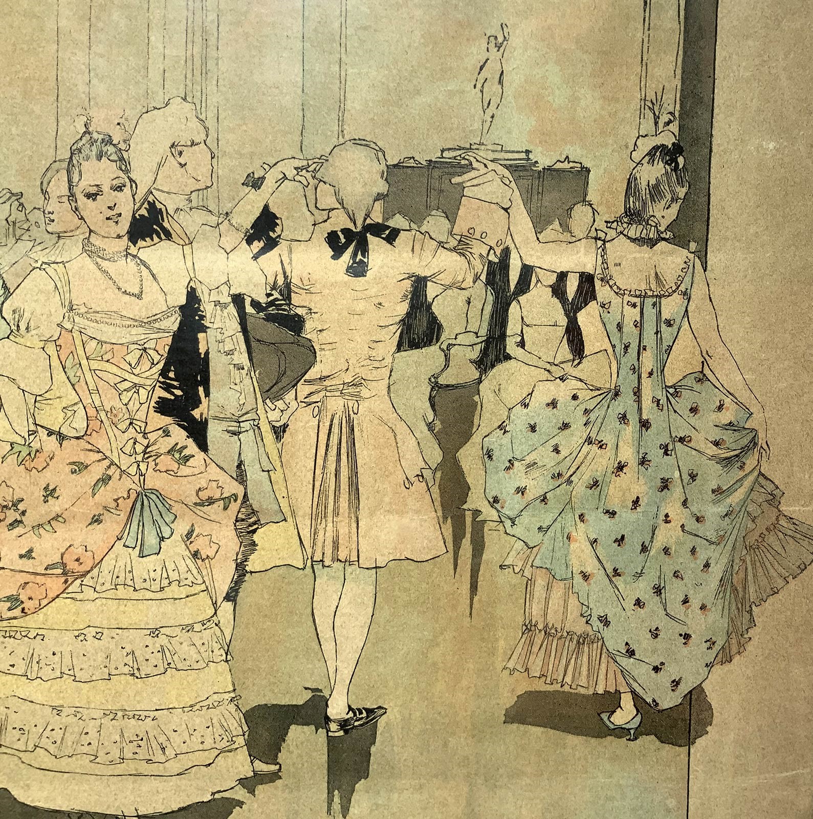 Claude Gillot - Le minuet