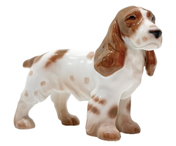 Copenaghen - Porcelain figurine depicting coker